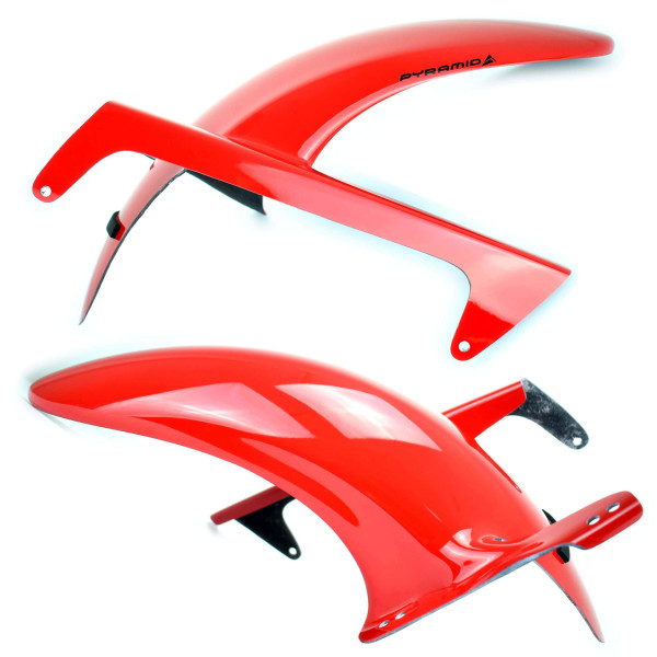 Pyramid Plastics Pyramid hugger | gloss red (italian red) | honda vtr 1000 f firestorm 1997>2005